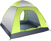 Pop-Up Tents 3-4 Person Orange Lightweight,with Easy Set-Up Portable Dome Tents,for Outdoor Activities,Beach Tent