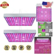 Touch-ControlLED Grow Light Panel - 225 LEDs for Indoor Vegetable & Flower Care
