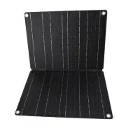 ETFE Foldable Solar Panel W/60A Controller OBD Plug Set 60W Dual USB 12V US