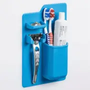 Silicone Suction Toothbrush Paste Razor Rings Toiletries Bathroom Storage/Holder