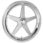 Weld Racing AlumaStar 2.0 1-Piece 15 x 3.5" Spindle Mount Wheel Polished Finish Strange Spindle Mount with 1.75" Backspace