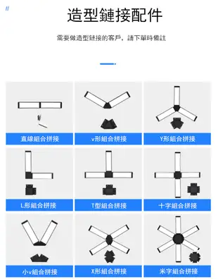 120*30CM單色光 吊燈 led燈 長條燈辦公室吊燈超亮店鋪商用長方形燈具簡約現代個性吸頂燈 (7.2折)