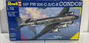 Vintage Revell Model Kit Focke Wulf FW200 C-5/C-8 Condor 1/72 New Free Shipping