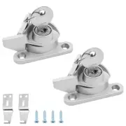 2X Security Windows Lock Sash Jammer with Keys door handle Crescent-Type Left