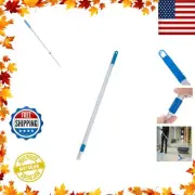 Versatile Aluminum Telescopic Mop Handle for Flat Mops - Home and Commercial Use