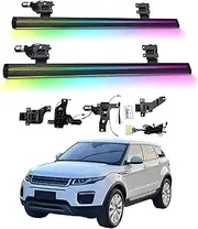 BJOHQ Electric Running Boards Compatible for Range Rover Evoque 2012-2018 with Light, SUV, Off-Road & Pickup Trucks - Retractable Truck Steps & Nerf Bars
