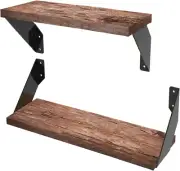 Heavy Duty Angle Shelf Brackets 10 Inch Anti-Rust Floating Shelves Support Brack