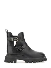 [Stuart Weitzman] Stuart Weitzman-Maverick Bedford Motorcycle Boot-Donna 38½