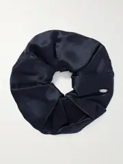 [Sophie Buhai] Sophie Buhai - Silk-satin Hair Tie - Navy - One size One size Blue