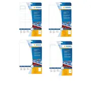 Herma Hard-Wearing Labels A4 10pc (White) - 48.3x25.4mm