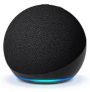Echo Dot (5th Gen, 2022) | Vibrant Sound, Routines & Alexa | Charcoal | $50