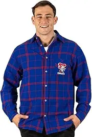 NRL 'Mustang' Flannel Polo - Newcastle Knights - Flanno Shirt