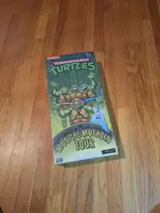 NECA Factory Sealed TMNT Musical Mutagen Tour 7" Action Figure 4 Pack Exclusive