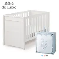 在飛比找PChome24h購物優惠-【BeBe de Luxe】嬰兒床純淨白+歐式五件組(3款)