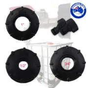 2ps IBC S60X6 Tank Adapter Garden Tap Hose Connector Fitting Tool 1" 1/2" 3/4"