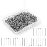 50-200PCS Nichrome Wire Hook For Ceramic Ornaments High Temperature Jump Rings