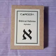 New Biblical Hebrew Alphabet Educational Flashcards Consonants Vowels & More