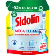 Sidolin Citrus Mix And Clean Concentrate To Fill Up 125ml