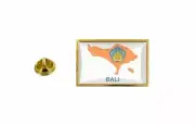 pins pin's flag national badge map hat country Bali indonesia