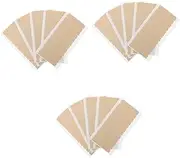 Ipetboom 3sets Double Sided Sticker for Hair Extensions Diy Tape Seamless Wig Tape Waterproof Adhesive Strips 10sheets*3