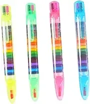 Colorful 20-Color Oil Paint Pen Set Stacking Crayons Drawing Pencils Pastel Art for Boys and Girls Students