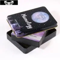 在飛比找Yahoo!奇摩拍賣優惠-桌遊 卡牌 神諭卡 鐵盒 Moonology Oracle 
