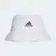 Adidas Cotton Bucket [H36811] 男女 漁夫帽 運動 休閒 田徑 慢跑 遮陽帽 白