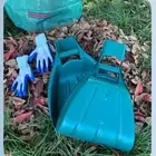 Rubbish Pick Up Leaf Hand Rakes Hand Held Collector for Garden Cleaning
