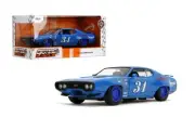 Jada Toys Bigtime Muscle 1:24 1972 Plymouth GTX – Opening Doors, Hood, Trunk,...
