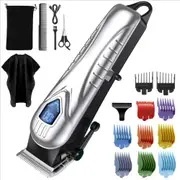 Professional Hair Clipper Kit Electric Shaver Hair Cutting Machine Men Trimmer