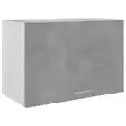 Wooden Kitchen Hanging Cabinet Shelf Storage Cupboard Concrete Grey 60x31x40cm