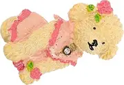 Parliky Poodle Fridge Magnets Resin Dog Decorative Magnets for Refrigerator Versatile Home and Office Decor Cute and Funny Animal Design Compatibility for Pet Owners