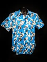 Robert Graham Connell Colorful Short Sleeve Shirt Size Large New with Tags