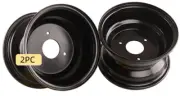 Pair 10" Front&Rear Steel Wheel Rim for Kandi 150CC 250CC ATV GO KART DUNE BUGGY