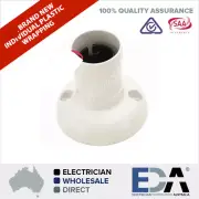 Batten Holder WIDE BASE Large Batten Lamp Fix For Electrical Lights Bulb