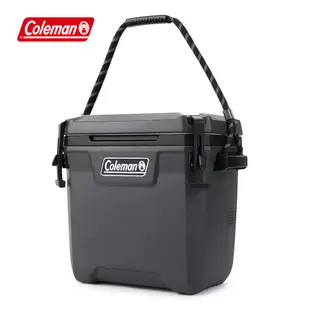 【Coleman】26.5L CONVOY風暴黑背帶冰箱 / CM-56114(保冷冰桶 保冰桶 露營冰桶)