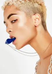Berry Blow The Whistle Chain Necklace