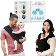 Original Baby Carrier: #1 Easy Pre-Wrapped, Soft, Slip-On, No Rings, No Buckl...