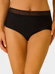 No Lines Full Brief With Lace Waist