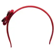 3046Y cerchietto bimba girl PASSAPO red circlet hairband