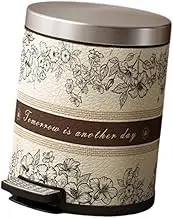 Generic Trash Can Waste Bin Stylish Household Reusable Dustbin Rubbish Bin Wastebasket for Home Kitchen Indoor Bathroom Toilet, Style C
