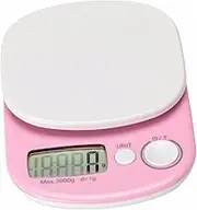 GLEAVI 1pc Digital Kitchen Measuring Scale Compact Food Weight Scale with High Precision Sensors Lightweight Design for Cooking and Baking No Battery Required
