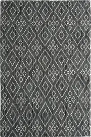 Montage Grey Diamond Wool Rug