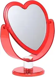 LALADEFIEE Adjustable Acrylic Mirror Home Decor Makeup Mirror Double-Sided Stable Base
