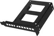 OSALADI 1 Set Computer Expansion Stand Hard Drive Bracket HDD Bracket Exterior Hard Disk Cage Mechanical Hard Disk Racks Hard Drive Cage Hard Drive Tray Hard Drive Holder Steel Black