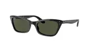 Ray-Ban RB2299 Lady Burbank 901/31 Men's Sunglasses Black Size 55