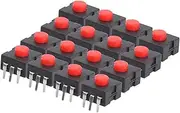 60% Rubber Keycaps Torch Push Button Mini Torch Button Latch Red Head Flashlight Switch