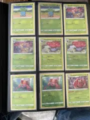 POKÉMON Lost Origin Complete Base Set with Reverse Holo And Binder Master Set
