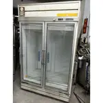 中古 雙門玻璃冷藏冰箱 只賣$9,800 中壢自取或運優