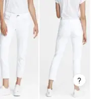 Rag & Bone White Capri Skinny Jeans With Fray Women’s Size 26In NEW